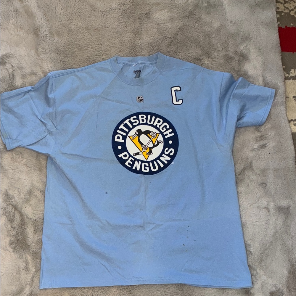 Pittsburgh Penguins Blue T-Shirt - Crosby